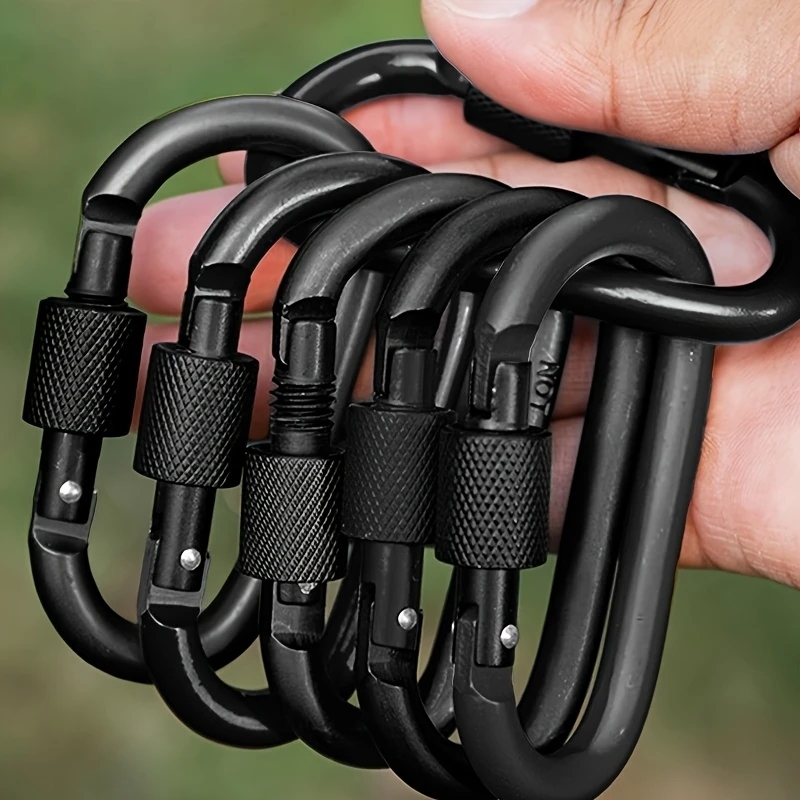 Backpack Insert Organizer - 4 Stuks Aluminium D-Ring Karabijnhaak Hangmat