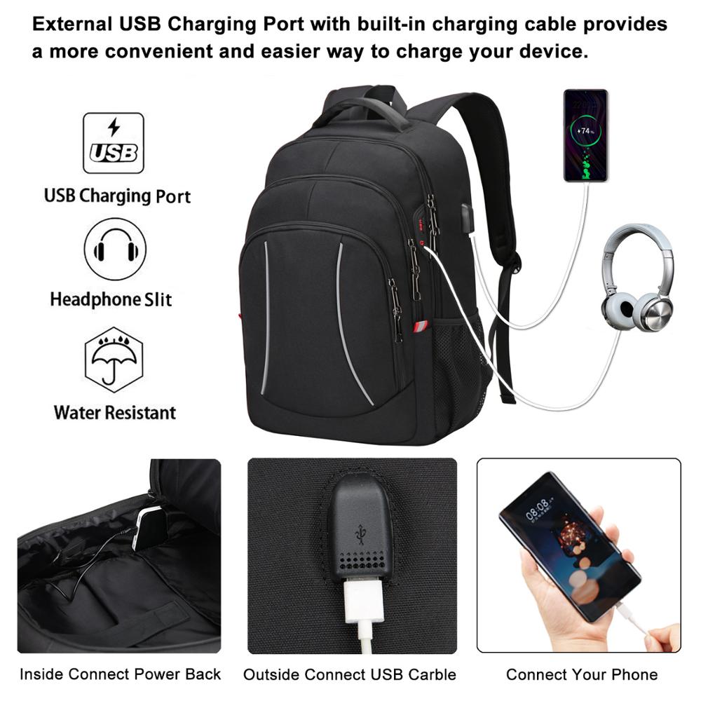Mannen Multifuction Reizen Lap - Laptop Backpack 15.6 recensie en prijs