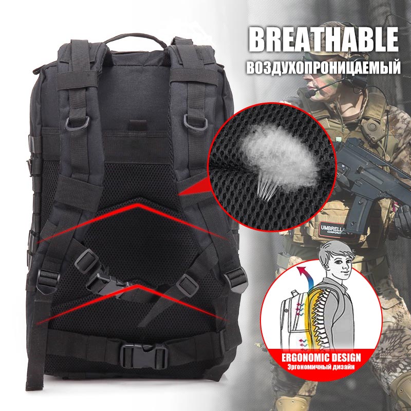 AA 60L Militaire Tactische Rug - Rucksack Military Style recensie en prijs