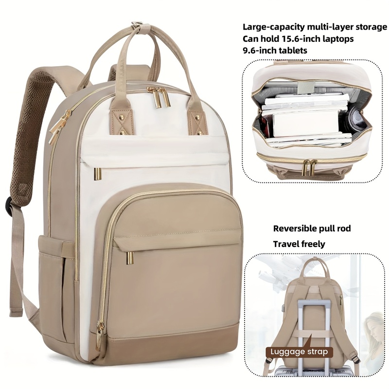 Vliegtuigmaatschappij ontworpe - Canvas Backpack Casual recensie en prijs