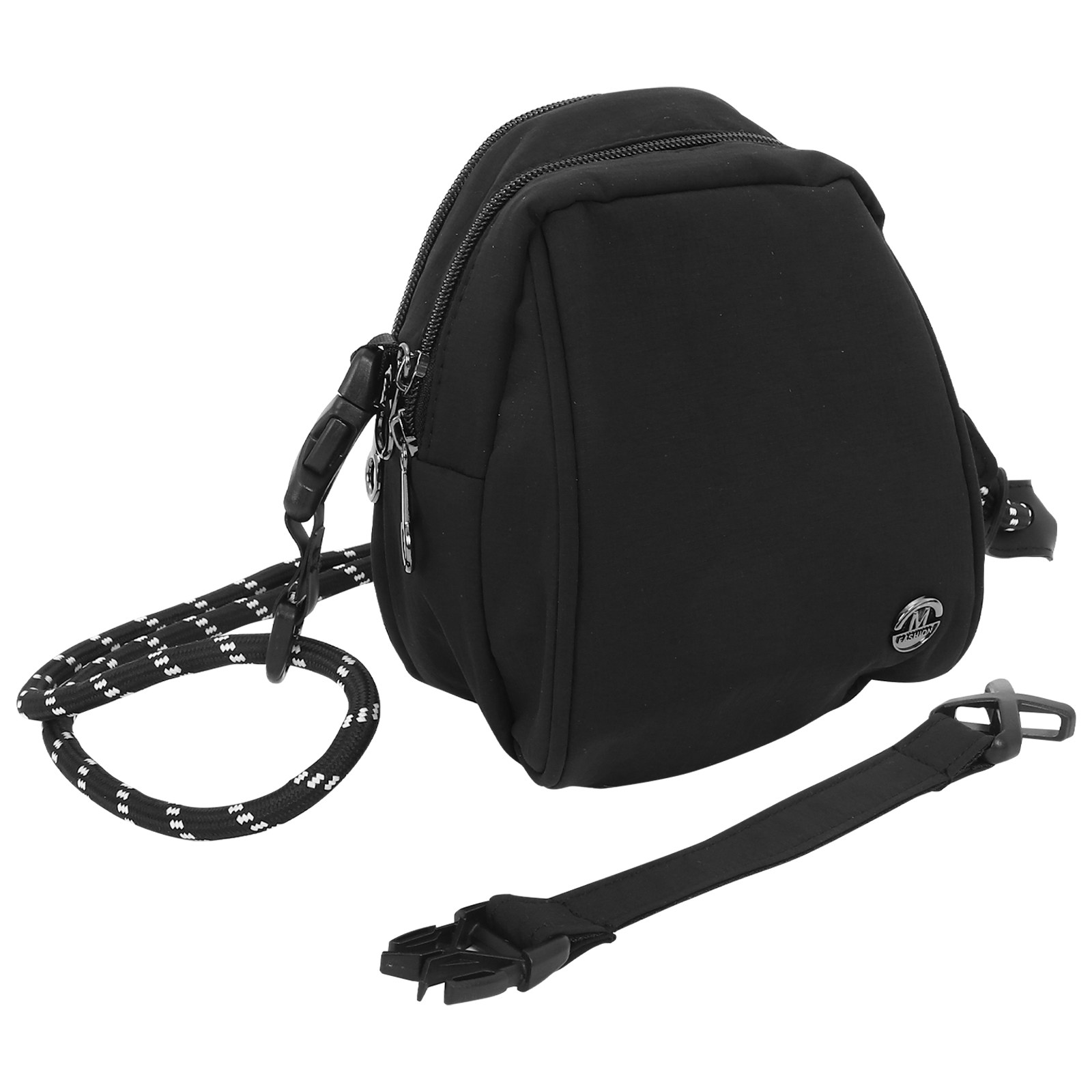 Lichtgewicht zwarte schouderta - Mini Backpack Purse recensie en prijs