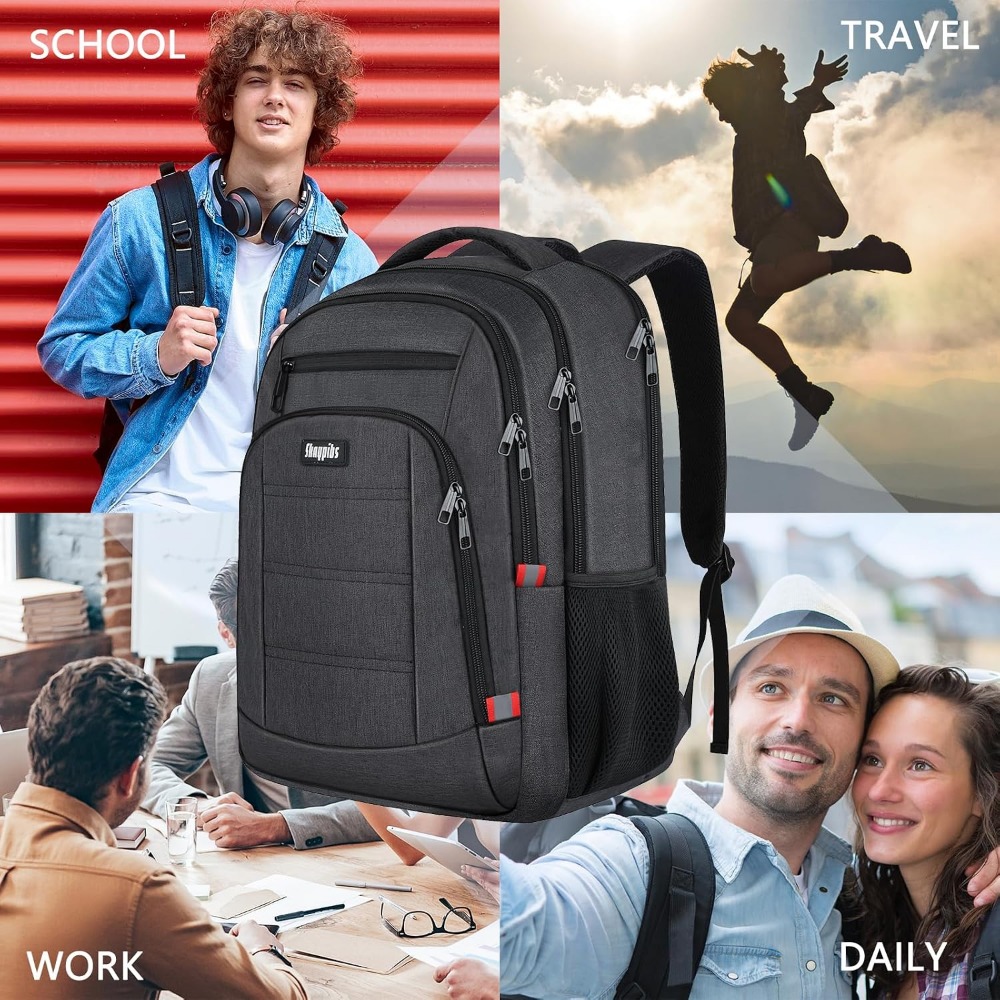 Schoolrugzak voor heren, voor  - Laptop Backpack 15.6 recensie en prijs